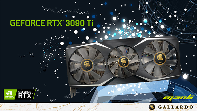 Manli GeForce RTX™ 3090 Ti Gallardo Released